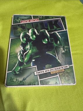 The Hulk Limited Edition Blu-ray SteelBook - Green
